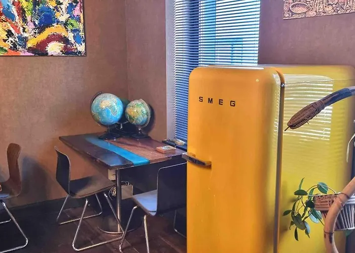 Couette-café Logies La Chèvre Folle - Lodging&cooking In Style With Shared Kitchen