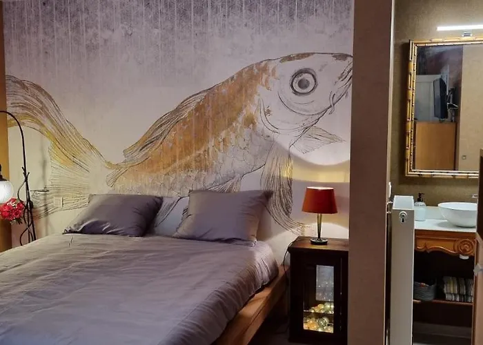 B&B Logies La Chevre Folle - & Cooking In Style With Shared Kitchen 4*