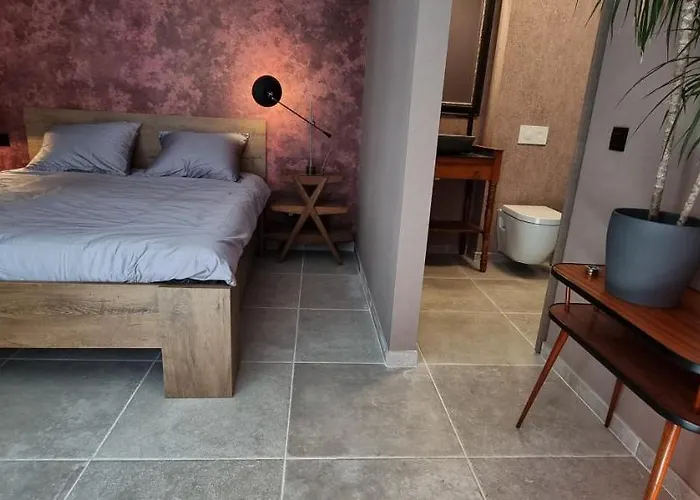 Logies La Chevre Folle - & Cooking In Style With Shared Kitchen B&B 오스텐드